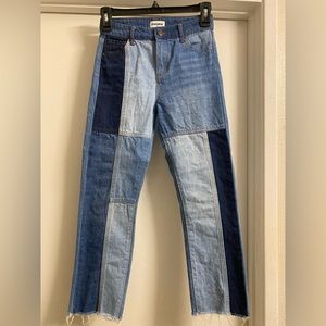 RSQ Color Block High Rise Jeans, Girls Size 10